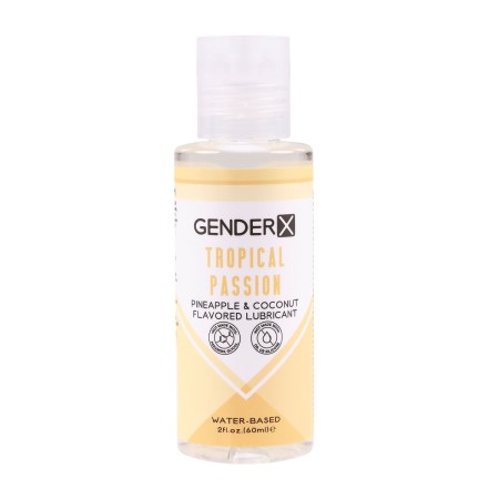 Lubrifiant Gender X TROPICAL PASSION 60 ml de Gender X, Lubrifiants à base d'eau - Réf : S9404933, Prix : 17,99 €, Remise : %