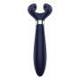 Massaeur Couples Multifun 3 Satisfyer LX11394V Bleu de Satisfyer, Vibrateurs pour couples - Réf : S9402637, Prix : 46,99 €, R...