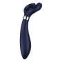 Massageador para Casais Multifun 3 Satisfyer LX11394V Azul de Satisfyer, Vibradores para casais - Ref: S9402637, Preço: 46,99...