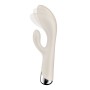 Dual Stimulation Vibe Satisfyer Spinning Rabbit 1 White by Satisfyer, Special vibrators - Ref: S9402786, Price: 51,99 €, Disc...