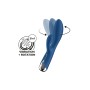 Dual Stimulation Vibe Satisfyer Spinning Rabbit 1 Blue by Satisfyer, Special vibrators - Ref: S9402785, Price: 51,99 €, Disco...