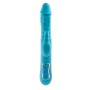 Double Penetration Stroker Masturbator mit doppelter Öffnung (Anus und Schamlippenform) Adam & Eve Rabbit Blau von Adam & Eve...