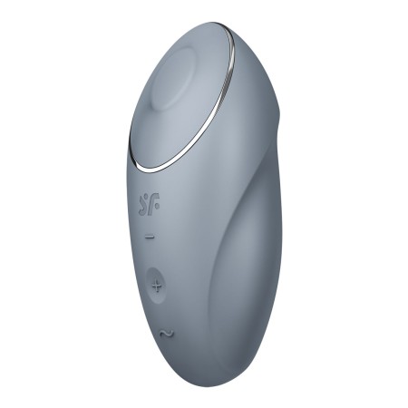 Massajador Satisfyer Tap & Climax Azul de Satisfyer, Massajadores eróticos - Ref: S9402802, Preço: 41,99 €, Desconto: %