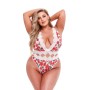 Body Baci Lingerie Floral & Lace Multicolore XL Queen di Baci Lingerie, Baby-doll e body - Rif: S9405464, Prezzo: 30,99 €, Sc...