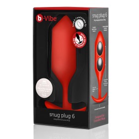 Plug Anale B-Vibe 6 Rosso di B-Vibe, Butt Plug - Rif: S9402977, Prezzo: 65,99 €, Sconto: %