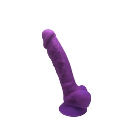 Dildo Realistico Silexd Viola di Silexd, Dildo realistici - Rif: M0402925, Prezzo: 22,99 €, Sconto: %