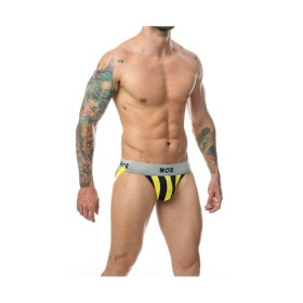 Tanga Mob Eroticwear Amarillo Negro L de Mob Eroticwear, Calzoncillos - Ref: M0402360, Precio: 26,99 €, Descuento: %