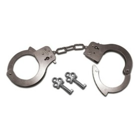 Metal Handcuffs Sportsheets SS10078 Silver by Sportsheets, Handcuffs, gags and clamps - Ref: S4004075, Price: 16,99 €, Discou...