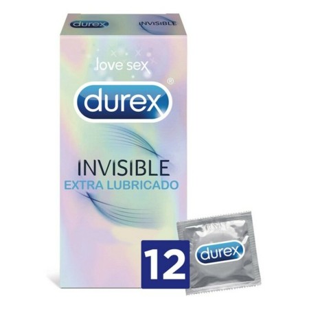 Invisible Extra Lubricated Condoms Durex Invisible (12 uds) by Durex, Condoms - Ref: S05120435, Price: 17,99 €, Discount: %