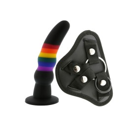 Dildo com Cinta Dream Toys Colourful Love de Dream Toys, Consoladores com arnês - Ref: S9400497, Preço: 34,99 €, Desconto: %