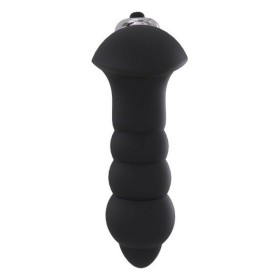 Plug Anal S Pleasures Bubble Negro Negro/Plateado