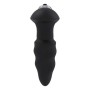 Anal plug S Pleasures Wave Black Black/Silver