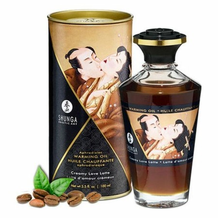 Aceite de Masaje Erótico Shunga Café Café con leche (100 ml) (100 ml)