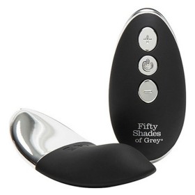 Vibrador Punto G Fifty Shades of Grey Relentless Vibrations Negro/Plateado