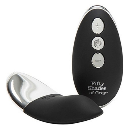 Vibratore per il Punto-G Fifty Shades of Grey Relentless Vibrations Nero/Argentato