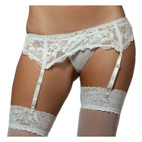 Cinta de Ligas Seven Til Midnight 9555 Branco (Tamanho S/M) (34-38)