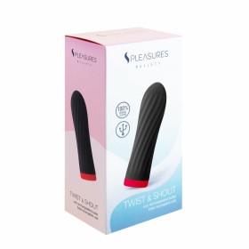 Bala Vibradora S Pleasures Preto (8,5 x 2,5 cm)