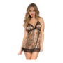 Baby-doll Seven Til Midnight Raso Leopardo