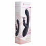 Vibromasseur Lapin S Pleasures Noir Rose (18,7 x 3,5 cm)