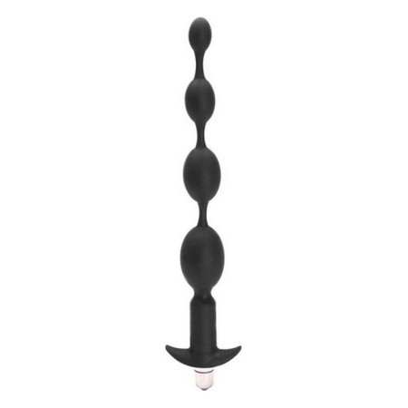 Anal Beads Tantus Vibrator Black Silicone Silicone/ABS