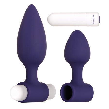 Plug Anal Evolved Dynamic Duo Roxo de Evolved, Plugs anais - Ref: S9404614, Preço: 26,99 €, Desconto: %