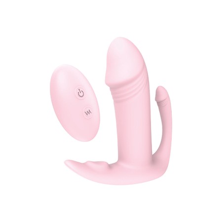 Masturbatore Doppia Penetrazione Dream Toys Essentials Rosa di Dream Toys, Dildo doppi - Rif: S9406067, Prezzo: 33,99 €, Scon...