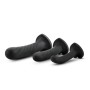 Dildo Blush Temptasia Preto 3 Peças de Blush, Consoladores clássicos - Ref: S9402093, Preço: 31,99 €, Desconto: %