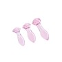 Anal plug Dream Toys Glaze Pink 3 Pieces by Dream Toys, Anal plugs - Ref: S9406157, Price: 51,99 €, Discount: %