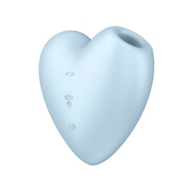 Clitoris Suction Stimulator Satisfyer Cutie Heart Blue by Satisfyer, G-spot vibrators - Ref: S9402712, Price: 41,99 €, Discou...