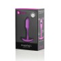 Snug Plug 1 Fuchsia B-Vibe 96717 Pink by B-Vibe, Anal plugs - Ref: S9402917, Price: 42,99 €, Discount: %