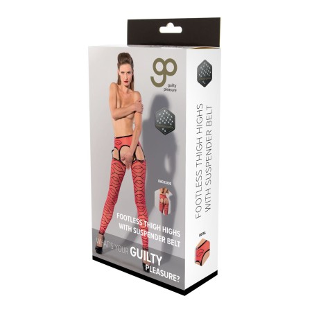 Medias Guilty Pleasure Rojo (XL) de Guilty Pleasure, Medias - Ref: S9403418, Precio: 64,99 €, Descuento: %