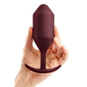 Plug Vibrant Anal B-Vibe 5 Rouge Bordeaux de B-Vibe, Plugs anaux - Réf : S9402973, Prix : 61,99 €, Remise : %