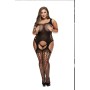 Body senza Cuciture Suspender Taglia Grande Baci Lingerie 00421 (XL) di Baci Lingerie, Baby-doll e body - Rif: S9405570, Prez...