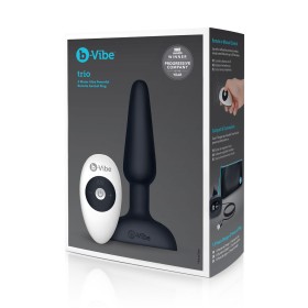 Trio Remote Control Plug Black B-Vibe 05882610000 Black by B-Vibe, Anal vibrators - Ref: S9402907, Price: 92,99 €, Discount: %