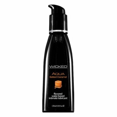 Lubrificante à Base de Água Aqua Salted Caramel 120 ml Wicked 120 ml de Wicked, Lubrificantes com sabores - Ref: S9400894, Pr...