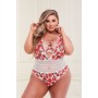 Body Baci Lingerie Floral & Lace Bianco Multicolore XL Queen di Baci Lingerie, Baby-doll e body - Rif: S9405467, Prezzo: 31,9...