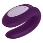 Vibrador Doble Estimulación Satisfyer Double Joy Morado de Satisfyer, Vibradores para parejas - Ref: S9402656, Precio: 45,99 ...