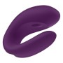 Dual Stimulation Vibe Satisfyer Double Joy Purple by Satisfyer, Vibrators for couples - Ref: S9402656, Price: 45,99 €, Discou...