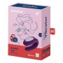 Vibrador Doble Estimulación Satisfyer Double Joy Morado de Satisfyer, Vibradores para parejas - Ref: S9402656, Precio: 45,99 ...