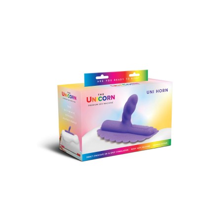 Masturbador The Cowgirl Unicorn Uni Horn Morado de The Cowgirl, Consoladores dobles - Ref: S9402960, Precio: 65,99 €, Descuen...