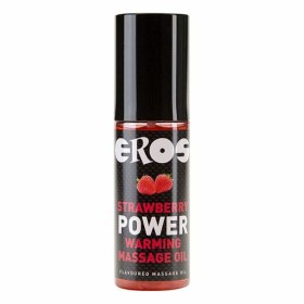 Erotic Massage Oil Eros Strawberry (100 ml) by Eros, Erotic oils - Ref: S4001324, Price: 15,99 €, Discount: %