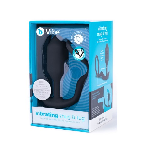 Plug Anale B-Vibe Vibrating Snug & Tug M di B-Vibe, Vibratori speciali - Rif: S9402945, Prezzo: 80,99 €, Sconto: %