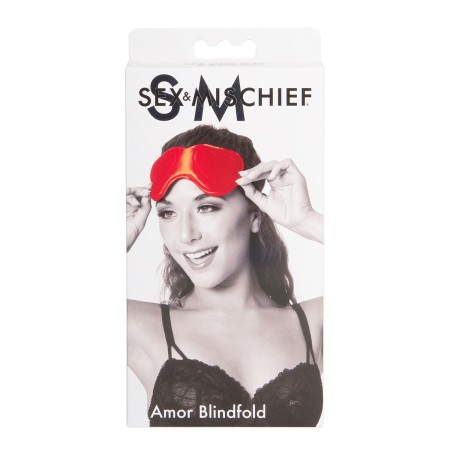 Masque Sportsheets Sex & Mischief Rouge de Sportsheets, Cagoules et masques - Réf : S9404368, Prix : 19,99 €, Remise : %