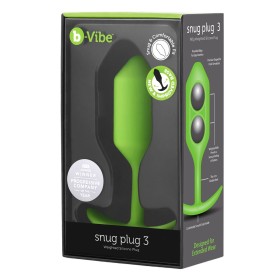 Plug Anal B-Vibe 3 Verde Lima de B-Vibe, Plugs anales - Ref: S9402970, Precio: 48,99 €, Descuento: %