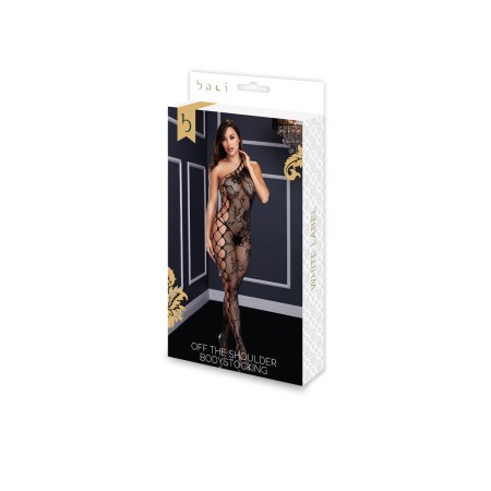 Bodystocking (Taglia unica) Baci Lingerie 00230 (Taglia unica) di Baci Lingerie, Baby-doll e body - Rif: S9405564, Prezzo: 26...