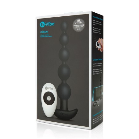 Palline Anali Nero B-Vibe 9516 Silicone di B-Vibe, Palline anali - Rif: S9402923, Prezzo: 107,99 €, Sconto: %