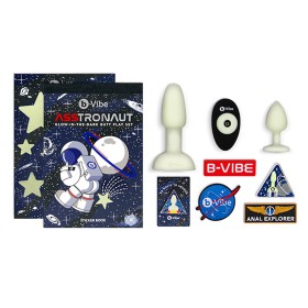 Kit Grand Plaisir Anal Training B-Vibe ASStronaut Glow-in-the-Dark Vert de B-Vibe, Vibrateurs anaux - Réf : S9402979, Prix : ...