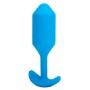 Anal plug B-Vibe Vibrating Snug 3 Blue (3,7 x 13,8 x 1 cm) by B-Vibe, Special vibrators - Ref: S9402948, Price: 74,99 €, Disc...