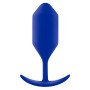 Plug Anal B-Vibe 4 Azul Azul Marinho de B-Vibe, Plugs anais - Ref: S9402972, Preço: 55,99 €, Desconto: %