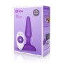 Butt Plug con Telecomando Trio Viola B-Vibe 05882530000 Viola di B-Vibe, Vibratori anali - Rif: S9402908, Prezzo: 92,99 €, Sc...